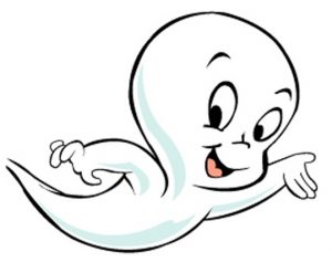 casper the friendly ghostwriting ghost?