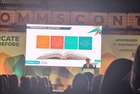 Presentation at Public relations conference