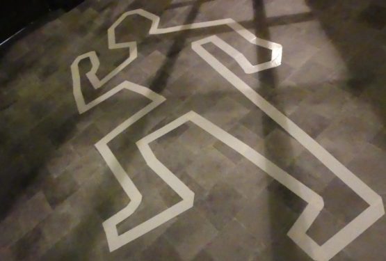 Crime scene markings