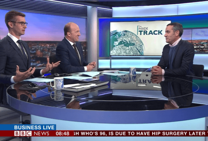 Minster Group on BBC Business Live