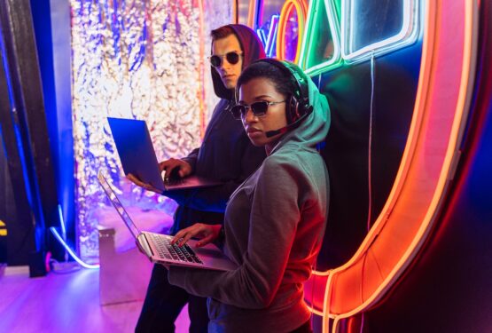 Techno spies backstage
